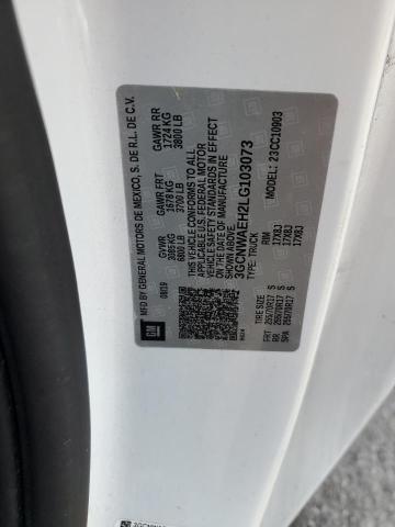 2020 CHEVROLET SILVRDO LT 3GCNWAEH2LG103073
