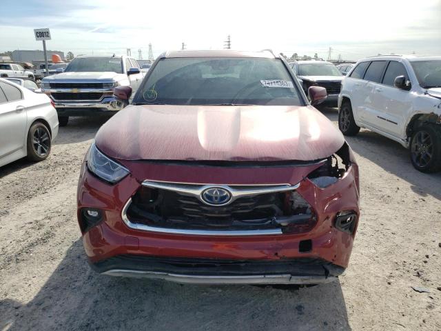 VIN 5TDEBRCH7LS012248 2020 Toyota Highlander, Hybri... no.5