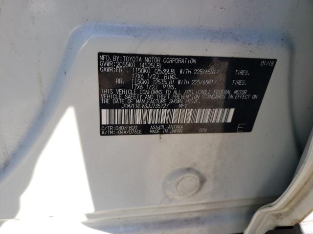 2018 TOYOTA RAV4 LE - JTMZFREV3JJ735727