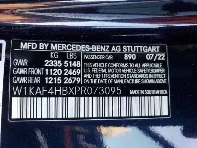 VIN W1KAF4HBXPR073095 2023 Mercedes-Benz C-Class, 3... no.13