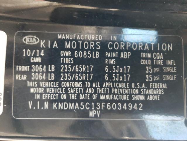 KNDMA5C13F6034942 KIA Sedona L