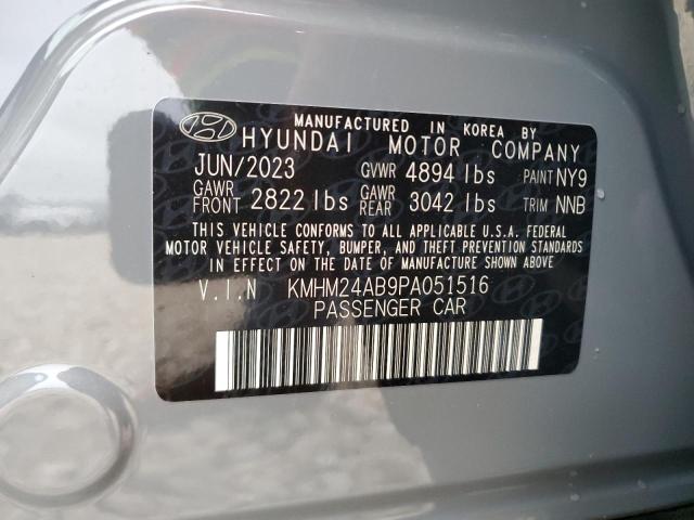 2023 HYUNDAI IONIQ 6 SE - KMHM24AB9PA051516