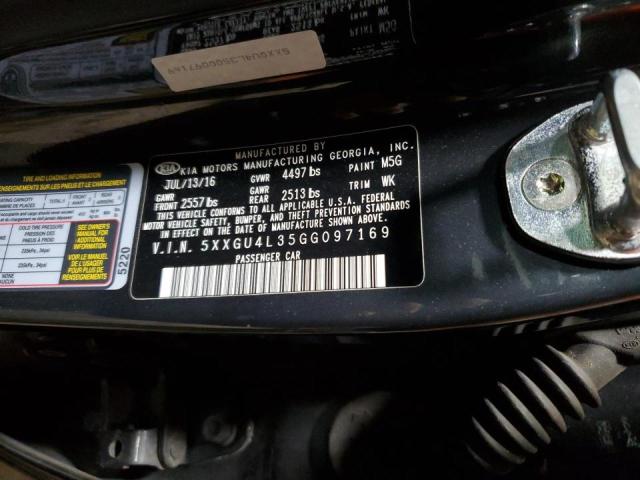2016 KIA OPTIMA EX - 5XXGU4L35GG097169
