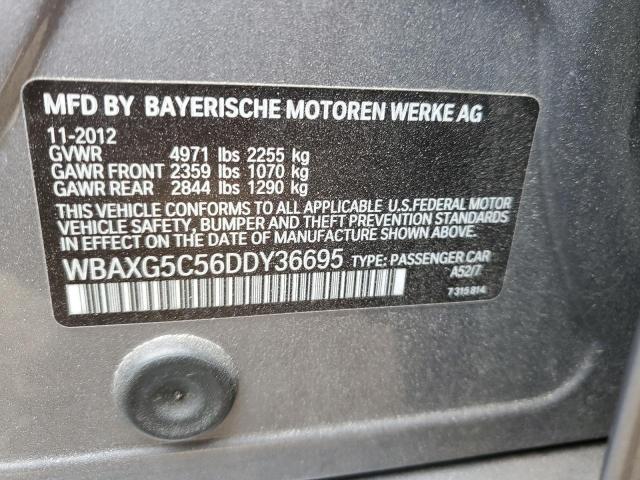 VIN WBAXG5C56DDY36695 2013 BMW 5 Series, 528 I no.12