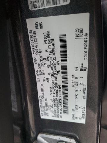 1FMCU9GX9EUE14897 | 2014 Ford escape se