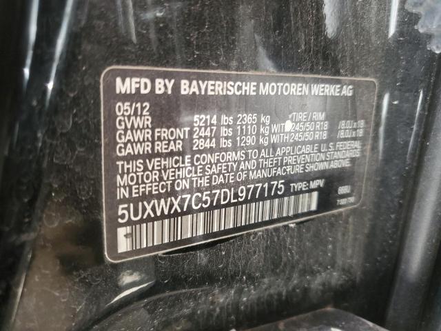 VIN 5UXWX7C57DL977175 2013 BMW X3, Xdrive35I no.14