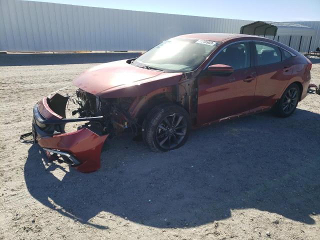 Vin: 19xfc1f3xle200677, lot: 77246903, honda civic ex 2020 img_1