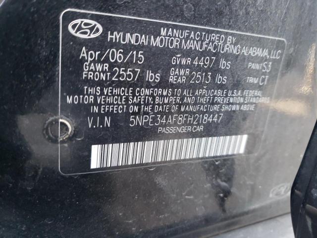 2015 HYUNDAI SONATA SPO - 5NPE34AF8FH218447