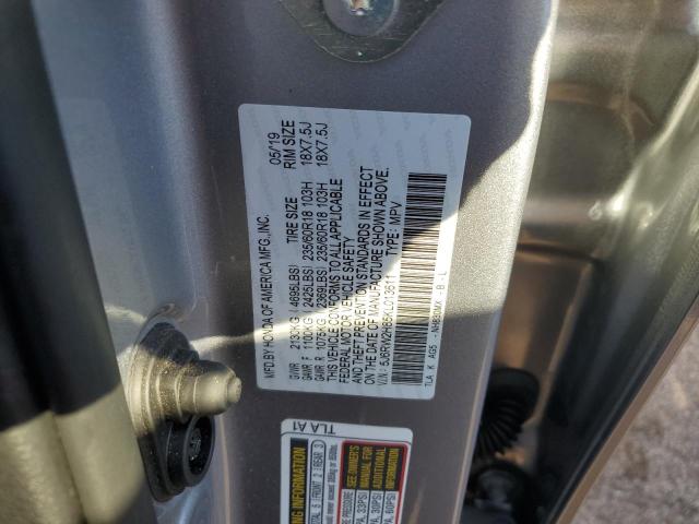 2019 HONDA CR-V EXL - 5J6RW2H85KL013611