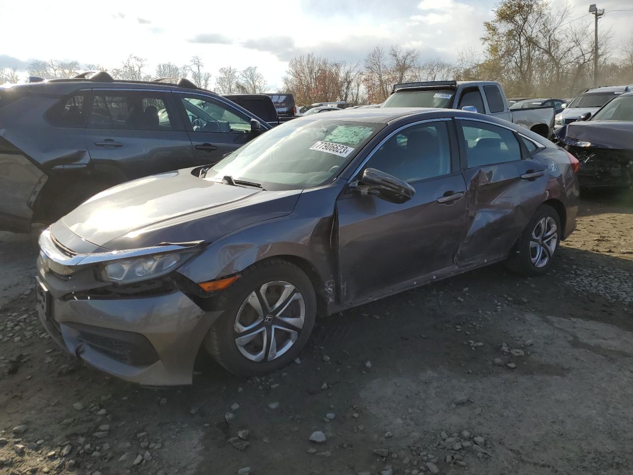 2016 Honda Civic Lx vin: 19XFC2F5XGE070395