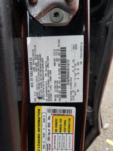 3FA6P0HDXER176757 | 2014 FORD FUSION SE