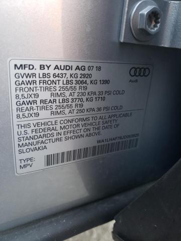 VIN WA1LHAF78JD053825 2018 Audi Q7, Premium Plus no.13