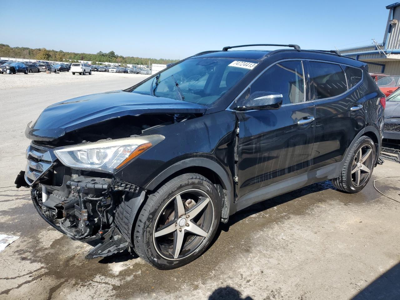 2013 Hyundai Santa Fe Sport vin: 5XYZU3LA5DG120720