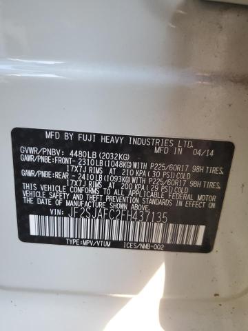 JF2SJAFC2FH437135 Subaru Forester 2.5i Premium
