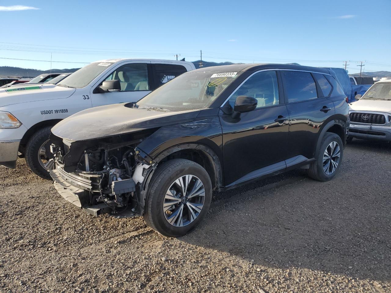 2022 Nissan Rogue Sv vin: 5N1BT3BB7NC734670