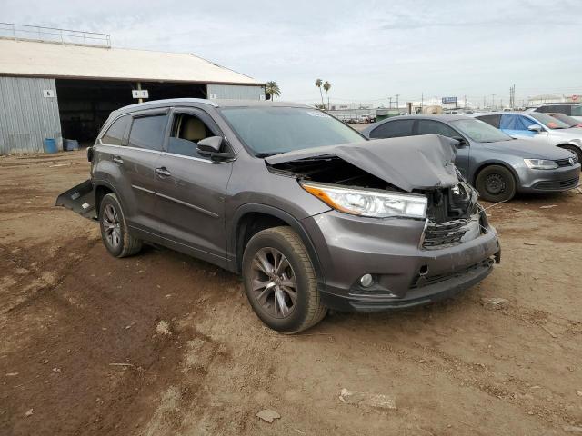 VIN 5TDKKRFH8FS086345 2015 Toyota Highlander, Xle no.4