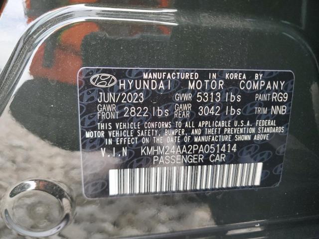 2023 HYUNDAI IONIQ 6 SE KMHM24AA2PA051414
