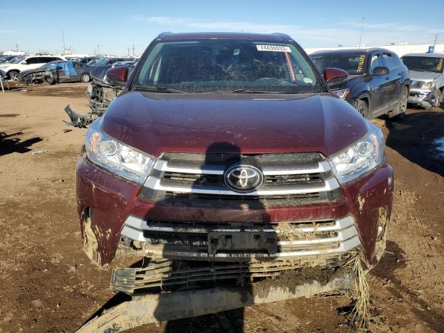 5TDJZRFH5JS903321 | 2018 Toyota highlander se