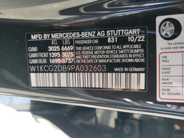 W1KCG2DB9PA032603 | 2023 MERCEDES-BENZ EQS SEDAN