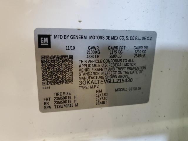 3GKALTEV6LL215430 GMC Terrain Sle