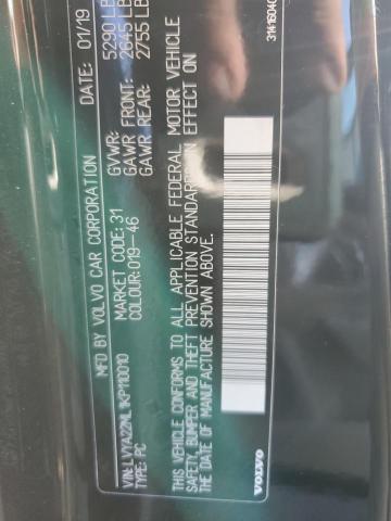 2019 VOLVO S90 T6 INS - LVYA22ML1KP110010