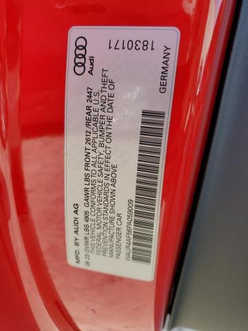 Auction sale of the 2023 AUDI S5/RS5 , vin: WAUR4AF56PA059009, lot number: 75336813