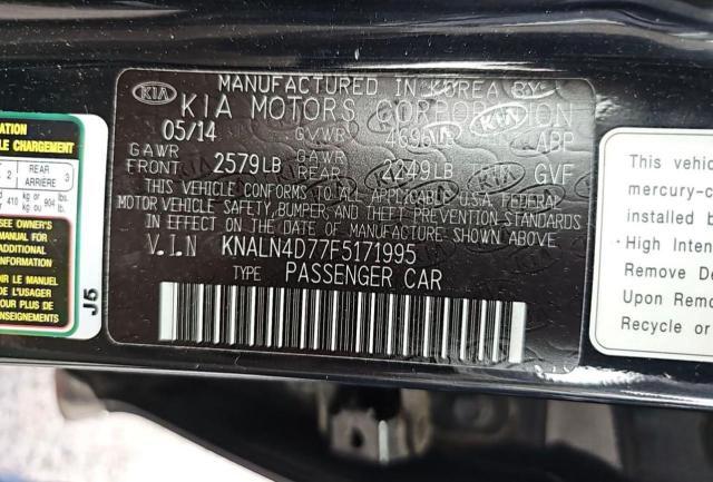 KNALN4D77F5171995 KIA Cadenza Premium
