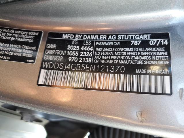 WDDSJ4GB5EN121370 Mercedes-Benz CLA 250 4MATIC