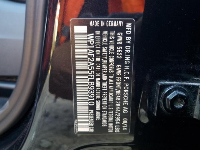 2015 PORSCHE MACAN TURB - WP1AF2A55FLB93910
