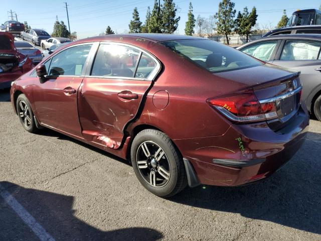 Vin: 19xfb2f50fe098241, lot: 77499203, honda civic lx 20152