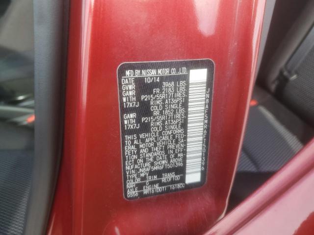 2015 NISSAN JUKE S - JN8AF5MR6FT501396