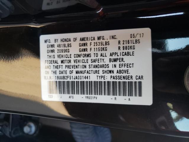2018 Acura Tlx Tech VIN: 19UUB2F51JA001441 Lot: 73896053