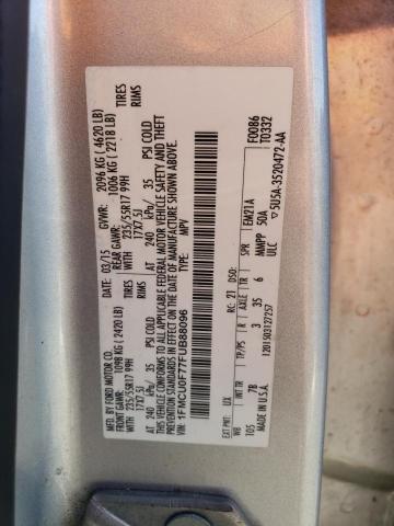 1FMCU0F77FUB88096 | 2015 FORD ESCAPE S