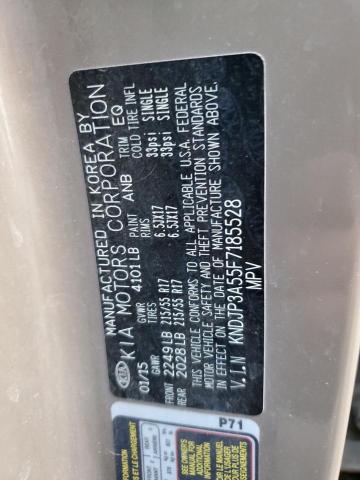KNDJP3A55F7185528 KIA SOUL +