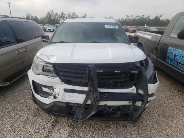 1FM5K8AR1KGB23419 | 2019 Ford explorer police interceptor