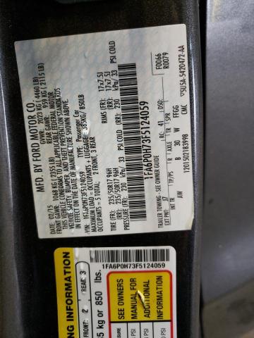 2015 FORD FUSION SE - 1FA6P0H73F5124059