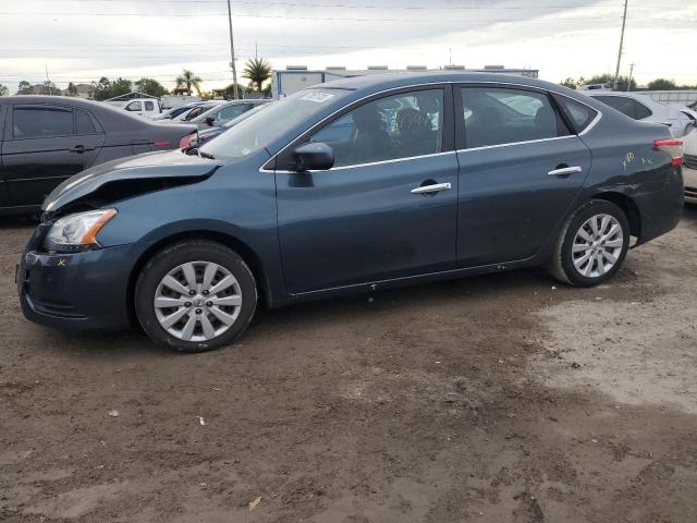 2014 Nissan Sentra S 1.8L продається в Riverview, FL - Front End