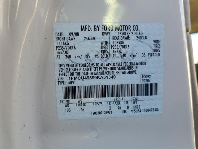 1FMCU49399KA51340 | 2009 Ford escape hybrid