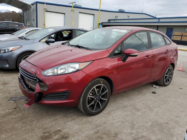  FORD FIESTA 2016 Червоний