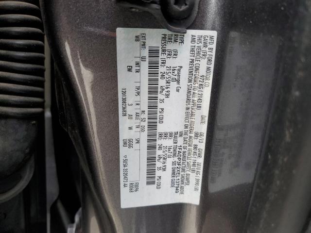 1FADP3F2XEL137949 Ford FOCUS SE