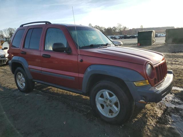 2006 Jeep Liberty Sport VIN: 1J4GL48K36W142927 Lot: 76103193