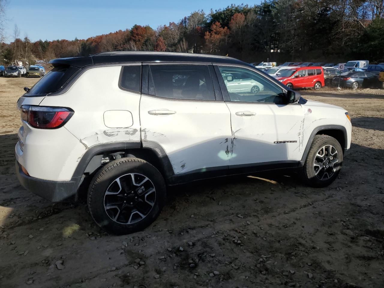 2021 Jeep Compass Trailhawk vin: 3C4NJDDB2MT590460