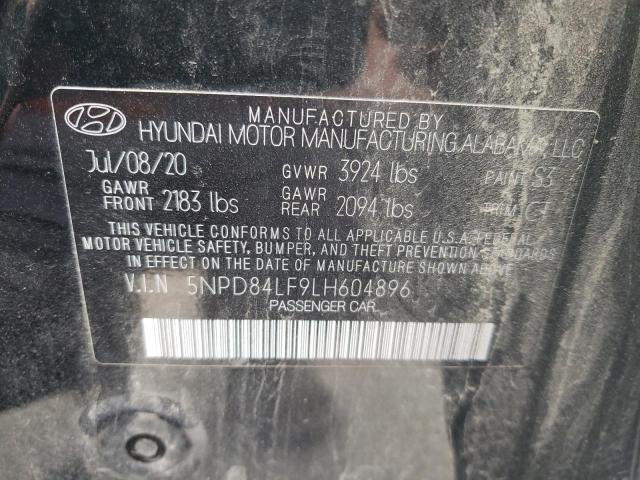 VIN 5NPD84LF9LH604896 2020 HYUNDAI ELANTRA no.12