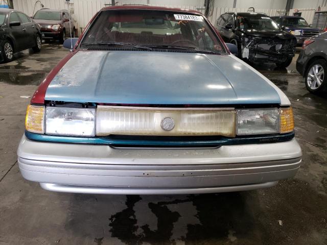 1993 Mercury Topaz Gs VIN: 2MEPM36X7PB631702 Lot: 77384183