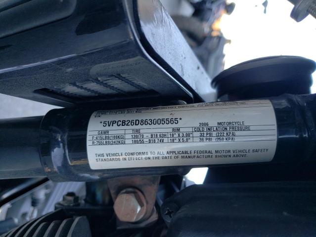 2006 VICTORY MOTORCYCLES KINGPIN - 5VPCB26D863005565