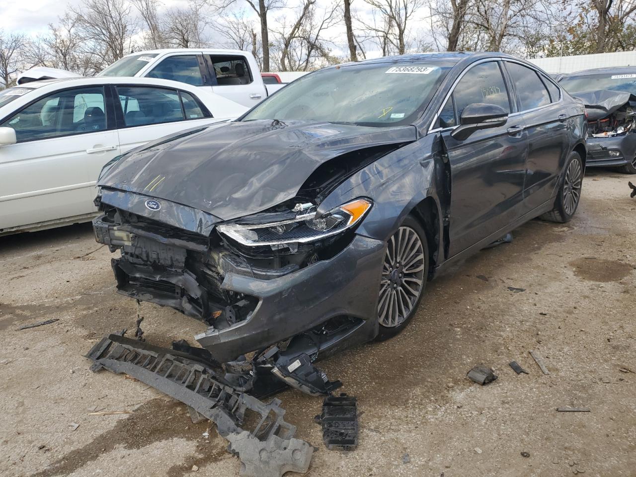 2017 Ford Fusion Se vin: 3FA6P0HDXHR105093