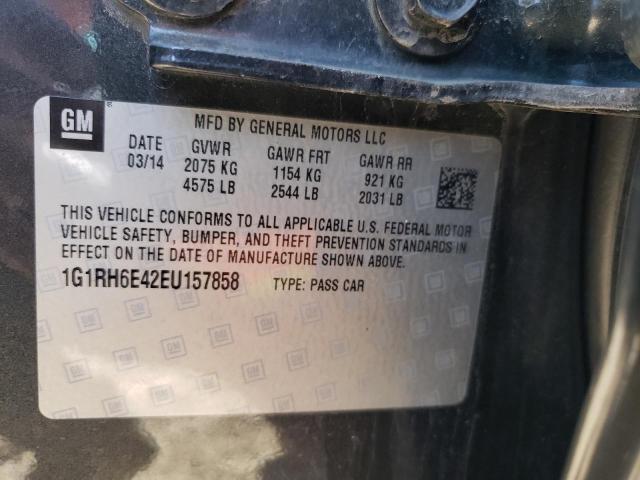 VIN 1G1RH6E42EU157858 2014 Chevrolet Volt no.13