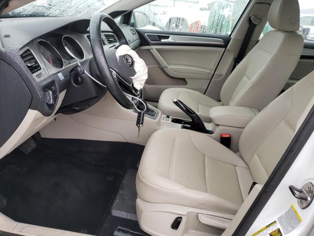  VOLKSWAGEN GOLF 2015 Белый
