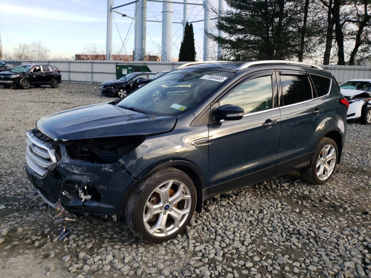 Lot #2411673181 2019 FORD ESCAPE TIT