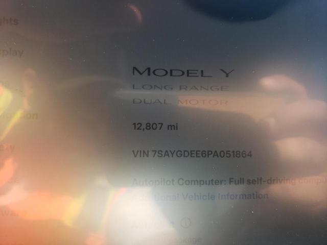 7SAYGDEE6PA051864 Tesla Model Y  9